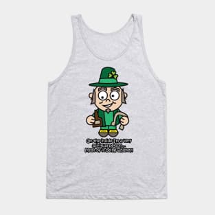 Irish Leprechaun Tank Top